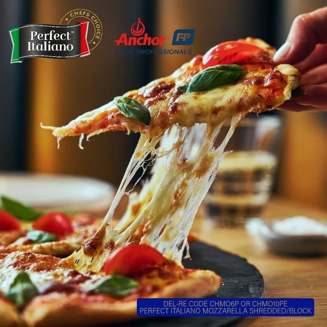 Perfect Italiano Mozzarella is made for commercial kitchens, delivering the performance you know and trust. 

Renowned for superior stretch and coverage with even blister and minimal oil-off, you can rely on Perfect Italiano Traditional Mozzarella to deliver perfect pizzas every time. 

These products are on our current promotion!

If you would like any further information regarding these products please contact your Del-Re Sales Representative or our Customer Service Team on 03 9307 4200

To view our Monthly Brochure please click on the below link:
https://delrenational.com.au/brochures/

#delrenational #delrenationalfoodgroup #foodservice #familyowned
